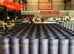 碳钢风管产品展示